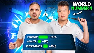 Je mentraîne en badminton une semaine avec Boonsak Ponsana numéro 4 mondial EP10 [upl. by Sabine]