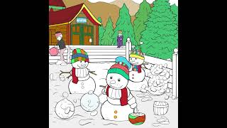 Kleurplaat Kerst Christmas Coloring Page  Kleurplaat  Kleurplaten Kind [upl. by Nahtnhoj]