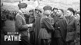 General Sikorski Honours Polish Brigade 1940 [upl. by Arch]