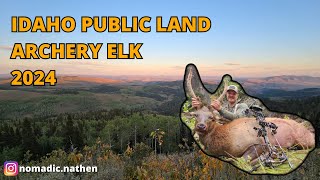 FIRST ARCHERY ELK  IDAHO PUBLIC LAND ARCHERY HUNTING IDAHO [upl. by Ching]