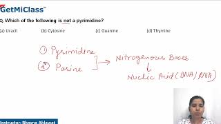 Not a pyrimidine [upl. by Fernandes]