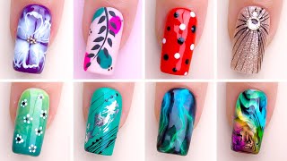 14 Easy Nails Art At Home for Beginners  Olad Beauty [upl. by Ecaj]