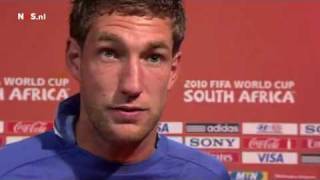 Maarten Stekelenburg na Nederland  Uruguay [upl. by Anuaik]