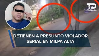 Horror en Milpa Alta Mujer de 60 Años es víctima de violación por presunto agresor serial [upl. by Holmen]