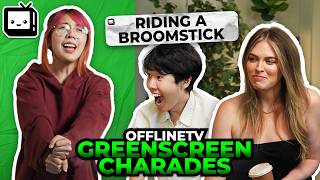 OFFLINETV PLAYS REVERSE CHARADES ft QTCinderella [upl. by Eelasor]