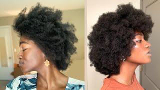 How to VOLUMIZE Thin Natural Hair  4C Natural Hair [upl. by Hooper]