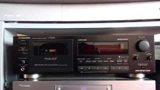 PIONEER CTS810S CASSETTE DECK [upl. by Artaed]