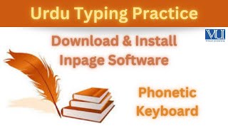 Urdu Typing Practice for VU exam SoftwarePhonetic keyboard practiceDownload and install Inpage [upl. by Corder]