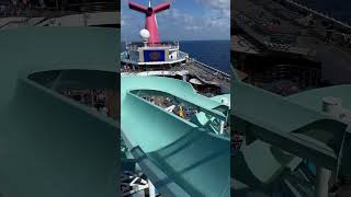 Carnival Liberty Waterslide ASMR carnival carnivalcruise carnivalliberty [upl. by Marjory694]