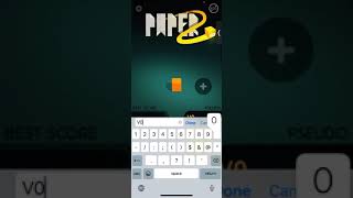 Paperio 2 hack [upl. by Hittel910]