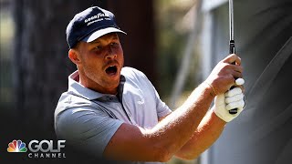 Highlights Best and worst shots from hole 17 of the American Century Championship  Golf Channel [upl. by Killy]