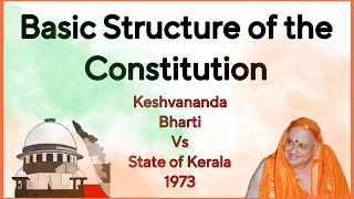 Basic structure of the constitution  upsc constitution ias polity krishna laxmikant [upl. by Eirret]