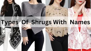 Discover Over 30 Unique Types of Shrugs Perfect for Girls [upl. by Sedaiuqlem]