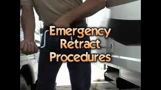 RV Slides  Emergency SlideIn and Manual Retract Procedures [upl. by Tobiah293]