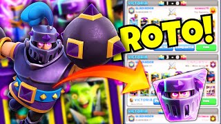 ⚡️ ¡Este MAZO de MEGACABALLERO EVOLUCIONADO ARRASA CON TODO A SU PASO en Clash Royale 🔥 [upl. by Nailluj495]