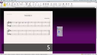 Sibelius 7 Fourpart writing with roman numeral analysis [upl. by Lledyr]