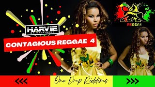 THROWNACK ONEDROP RIDDIMS CONTAGIOUS REGGAE 4  DJ HARVIE MR GREATNESS [upl. by Einahpets]