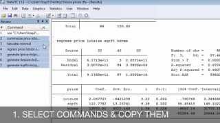 HOW TO Create amp Use A DoFile In Stata [upl. by Ofilia669]