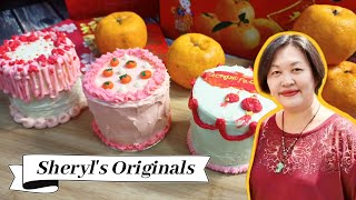 CNY Cakes Recipe  CNY Cookie  新 年 蛋 糕 [upl. by Nibla]