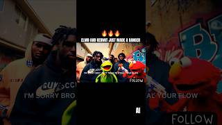 ELMO FT KERMIT MUSIC VIDEO PARODY ai elmo kermit hood fyp [upl. by Adnoloy412]