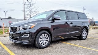 2019 Kia Sedona L Complete Walkaround Review Base Model [upl. by Negeam113]