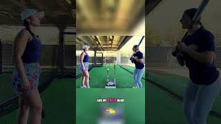 Separation in HITTING Lets Chat softball baseball proathletes hitting softballdrills foryou [upl. by Llerrehs]