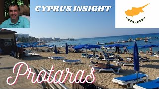 A Walk Around Protaras Cyprus Hotels Strip and Coastal Path [upl. by Odrautse]