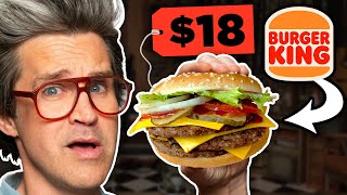 Most Expensive Fast Food Items Taste Test [upl. by Eilesor]