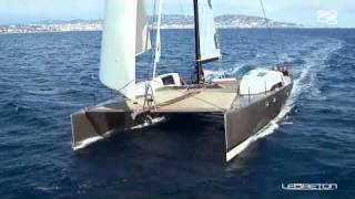 SIG45 High Performance Catamaran Sailing Fast [upl. by Sicard]