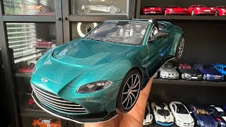 118 Aston Martin v12 Vantage by GT Spirit Review [upl. by Aicercul]