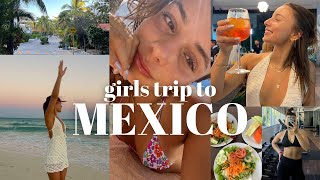 A BALANCED WEEK IN MY LIFE motherdaughter trip to Mexico what i eat on vacation  workouts [upl. by Odelia]