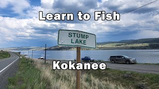 Stump Lake BC  Learn to Fish for Kokanee  Fishing Tips and Techniques [upl. by Evers]