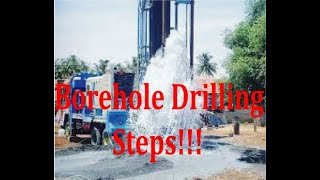 Borehole Drilling  The Process [upl. by Mountfort]