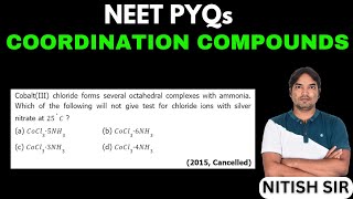 CobaltIII chloride forms several octahedral complexes with ammonia Which of the following [upl. by Yvehc]