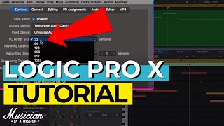 Logic Pro X Tutorial Everything You Need to Know [upl. by Ander]