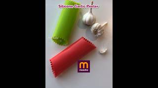 Silicone Garlic Peeler 😍meesho finds💁‍♀️BestieBushra meesho [upl. by Enibas]