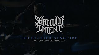 Bryce Butler  SHADOW OF INTENT  Intensified Genocide Drum Playthrough [upl. by Janelle]