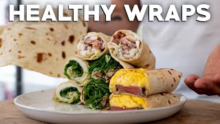 Healthy Wraps at Home Make Your Own Flatbread [upl. by Gaige595]