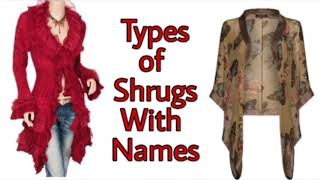 Types of shrugs for women with names different types of Shrugs for girls varieties of Shrugs [upl. by Gaughan]