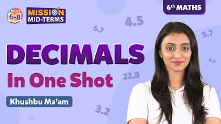 Decimals Class 6 Maths in One Shot  NCERT Class 6 Maths Chapter 8  BYJUS [upl. by Phillis]