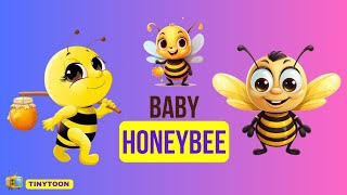 The Buzz Around Town Song🐝😍  Kids Rhymes  Cartoon Songs  TinyTooncreation youtube kidssong [upl. by Erot]