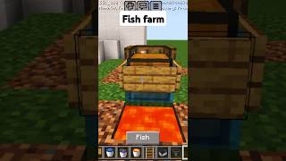 Fish farm in Minecraft PE [upl. by Weyermann]