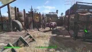 Fallout 4 Abernathy farm settlement tour ps4 [upl. by Iras]