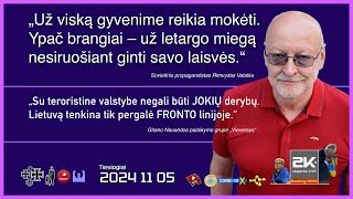 Rinkimai JAV iš proto veda visus be išimties Lietuvos propagandistus daro juos neadekvačiais [upl. by Quin42]