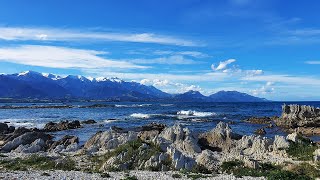 New Zealand Road Trip Kaikoura Coastline Journey Ohau Point Seal Colony [upl. by Laetitia]