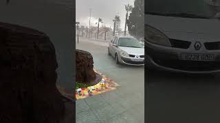 youtubeshort heavyrain dana malaga 😱 [upl. by Butterworth]