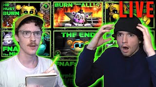 Game Theory The Fnaf Ultimate Timeline REACTION [upl. by Aiht]