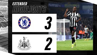 Chelsea 3 Newcastle United 2  EXTENDED Premier League Highlights [upl. by Rolfe]