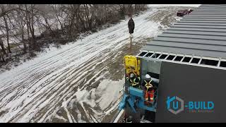 Insulated Metal Panels Install on Potato Storage Building  UBuild [upl. by Neely614]