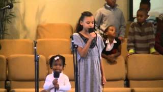 Childrens Choir at New Life SDA Church  I Just Want to Thank You [upl. by Qahsi]